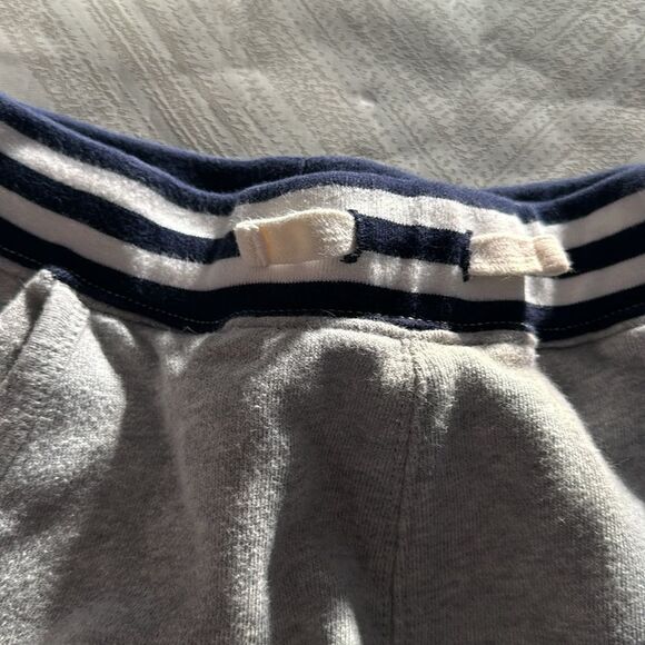POLO by Ralph Lauren Boys Grey with Navy Trim Joggers - Size 5 - Picture 3 of 6